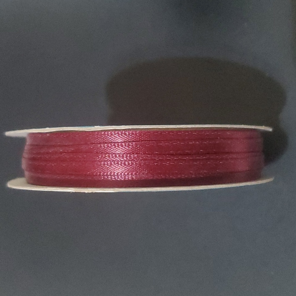 $2 Add-on Offray 1/8"x10yd Burgundy